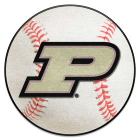 Purdue 'P' Baseball Mat 27" diameter