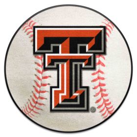 Texas Tech Baseball Mat 27" diameter