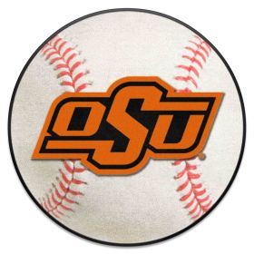 Oklahoma State Baseball Mat 27" diameter
