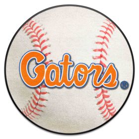 Florida "Gators" Script Baseball Mat 27" diameter