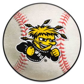 Wichita State Baseball Mat 27" diameter
