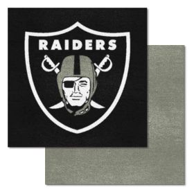 NFL - Las Vegas Raiders 18"x18" Carpet Tiles