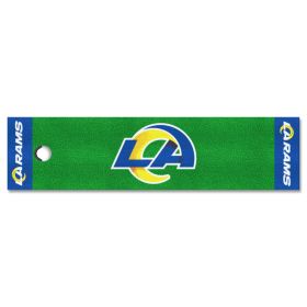 NFL - Los Angeles Rams Putting Green Runner 18"x72"
