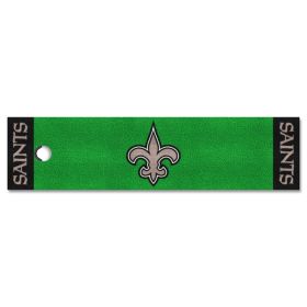 NFL - New Orleans Saints Putting Green Runner 18"x72"