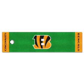 NFL - Cincinnati Bengals Putting Green Runner 18"x72"
