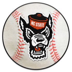 NC State Baseball Mat 27" diameter (SKU: 23978)