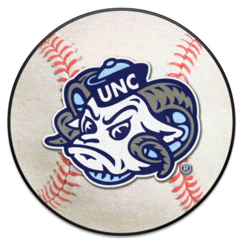 North Carolina Baseball Mat 27" diameter